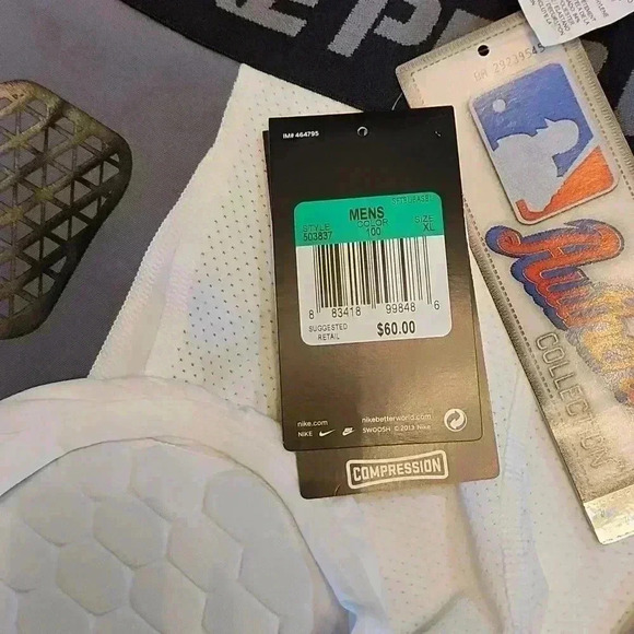 NWT Nike Pro Combat MLB authentic collection 3/4 pants. #503837 Size S,L or XL - Picture 5 of 6